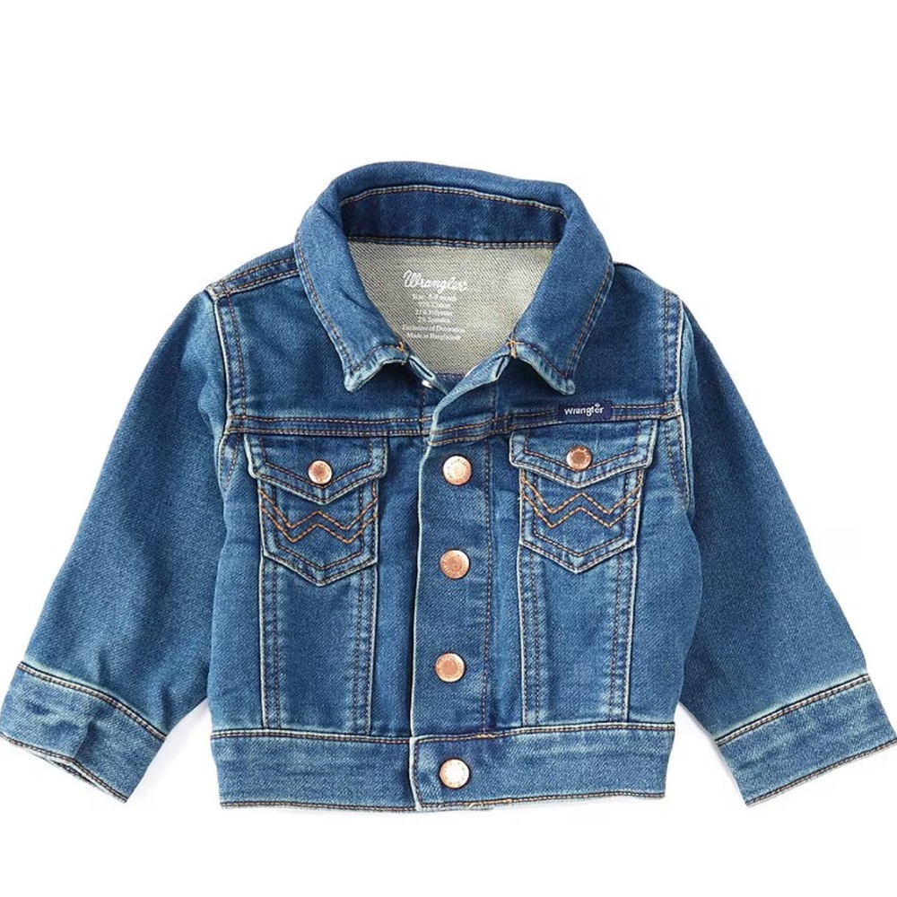 NWT Wrangler Jean Jacket 0-3 months